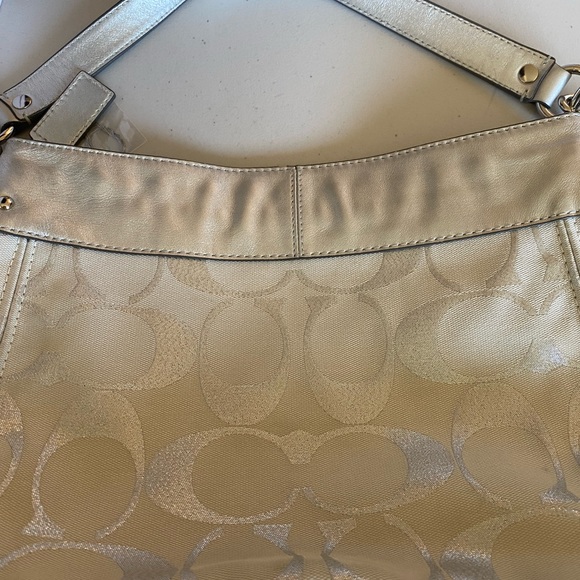 Silver Coach Purse - Picture 5 of 7